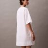 Baumwoll-Mini-T-Shirt-Kleid im Relaxed-Stil