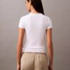 Baumwoll-T-Shirt mit Konturrippen Baumwoll-T-Shirt mit Konturrippen