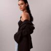 Baumwoll-Tanktop mit Konturrippbündchen Baumwoll-Tanktop mit Konturrippbündchen