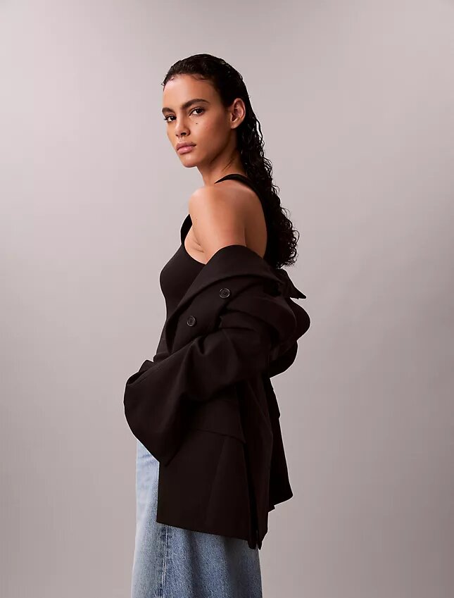 Baumwoll-Tanktop mit Konturrippbündchen Baumwoll-Tanktop mit Konturrippbündchen