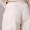 Baumwollhose mit Gürtel Baumwollhose mit Gürtel