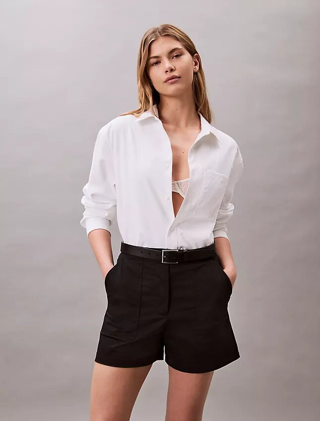 Baumwollsatin-Shorts Baumwollsatin-Shorts