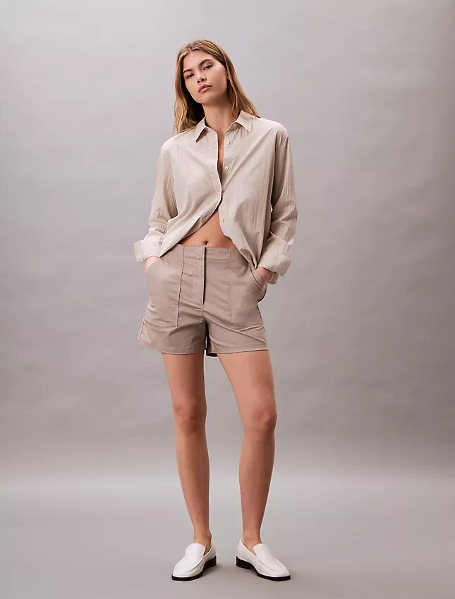 Baumwollsatin-Shorts Baumwollsatin-Shorts
