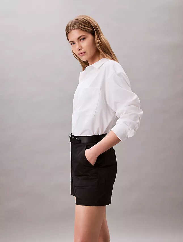 Baumwollsatin-Shorts Baumwollsatin-Shorts