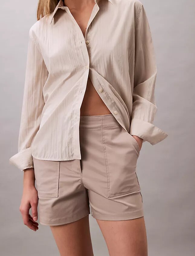 Baumwollsatin-Shorts Baumwollsatin-Shorts