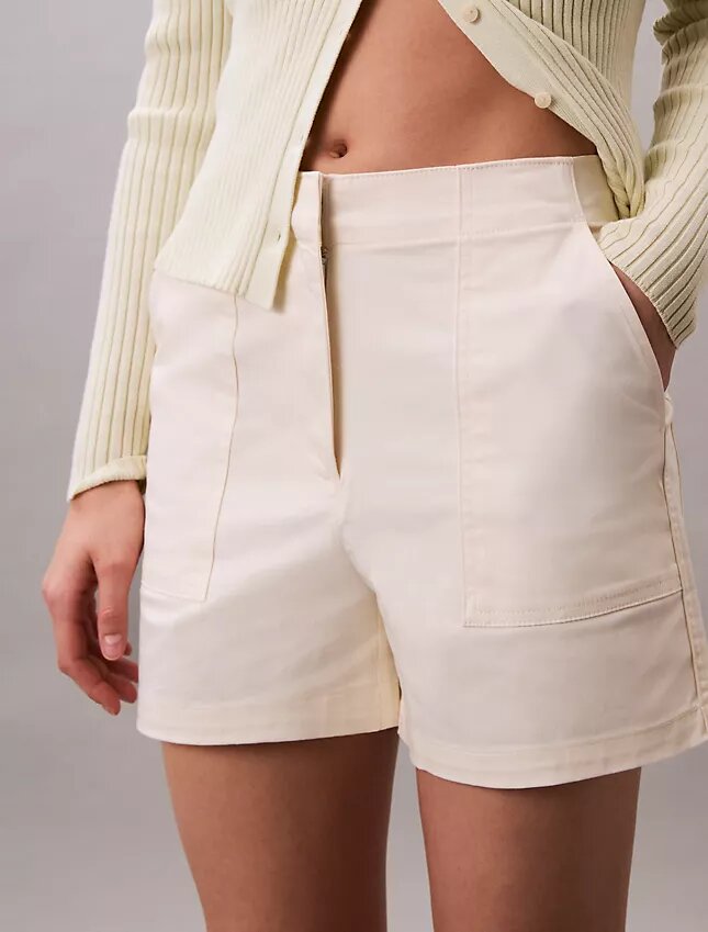 Baumwollsatin-Shorts Baumwollsatin-Shorts