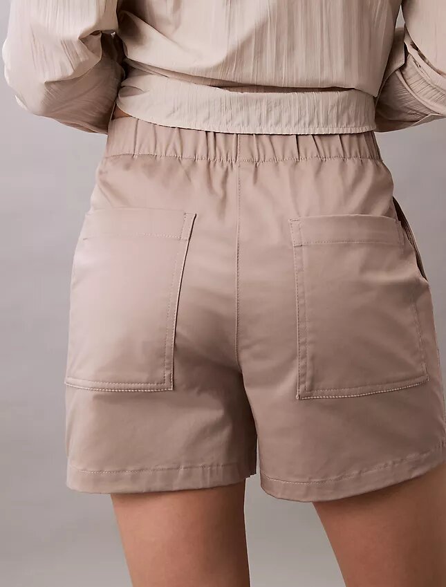 Baumwollsatin-Shorts Baumwollsatin-Shorts
