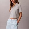 Baumwollshorts mit Logo-Bund Baumwollshorts mit Logo-Bund