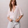 Bedruckte Shorts aus Baumwollpopeline Bedruckte Shorts aus Baumwollpopeline