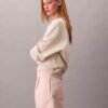 Bermudashorts aus Cotton Stretch-Twill mit Falten