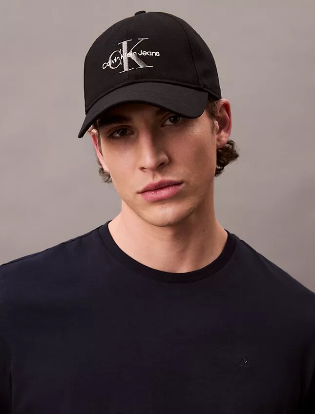 Bestickte Monologo-Baseballkappe Bestickte Monologo-Baseballkappe