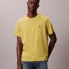 Besticktes Monogram-T-Shirt in lockerer Passform Besticktes Monogram-T-Shirt in lockerer Passform