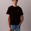 Besticktes Monogram-T-Shirt in lockerer Passform Besticktes Monogram-T-Shirt in lockerer Passform
