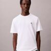 Besticktes Monogram-T-Shirt in lockerer Passform Besticktes Monogram-T-Shirt in lockerer Passform