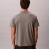 Besticktes Monogram-T-Shirt in lockerer Passform Besticktes Monogram-T-Shirt in lockerer Passform