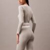 Bike-Shorts aus Cotton Stretch-Rippstoff