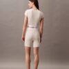 Bike-Shorts aus Cotton Stretch-Rippstoff