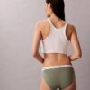 Bikini aus Cotton Stretch-Rippstoff