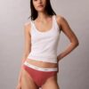 Bikini aus Cotton Stretch-Rippstoff