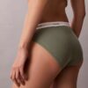 Bikini aus Cotton Stretch-Rippstoff