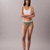 Bikini aus Cotton Stretch-Rippstoff