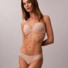Bikini aus Stretch-Microfiber mit Spitze Bikini aus Stretch-Microfiber mit Spitze