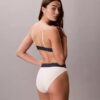 Bikini mit hoher Taille aus Microfiber-Stretch mit grafischem Monogram Bikini mit hoher Taille aus Microfiber-Stretch mit grafischem Monogram