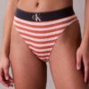 Bikini mit hoher Taille aus Microfiber-Stretch mit grafischem Monogram Bikini mit hoher Taille aus Microfiber-Stretch mit grafischem Monogram