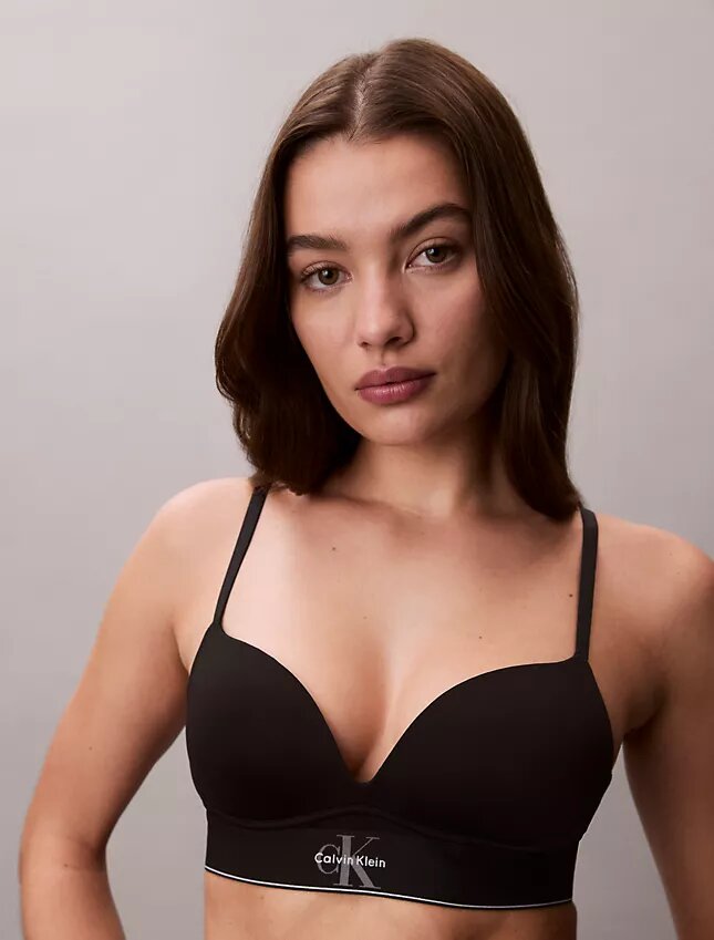 Bikini mit hoher Taille aus Microfiber-Stretch mit grafischem Monogram Bikini mit hoher Taille aus Microfiber-Stretch mit grafischem Monogram