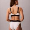 Bikini mit hoher Taille aus Microfiber-Stretch mit grafischem Monogram Bikini mit hoher Taille aus Microfiber-Stretch mit grafischem Monogram