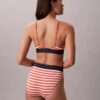 Bikini mit hoher Taille aus Microfiber-Stretch mit grafischem Monogram Bikini mit hoher Taille aus Microfiber-Stretch mit grafischem Monogram