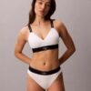Bikini mit hoher Taille aus Microfiber-Stretch mit grafischem Monogram Bikini mit hoher Taille aus Microfiber-Stretch mit grafischem Monogram