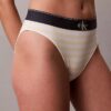 Bikini mit hoher Taille aus Microfiber-Stretch mit grafischem Monogram Bikini mit hoher Taille aus Microfiber-Stretch mit grafischem Monogram