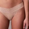 Bikini mit Icon-Logo aus Spitze