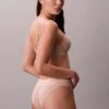 Bikini mit Icon-Logo aus Spitze