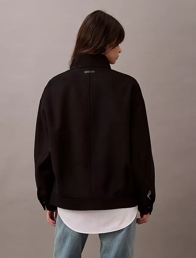 Bomberjacke aus Wollmischung Bomberjacke aus Wollmischung