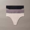 Bonded Flex 3er-Pack Mid Rise Thong Bonded Flex 3er-Pack Mid Rise Thong