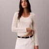 Bouclé-Pointelle-Oberteil Bouclé-Pointelle-Oberteil