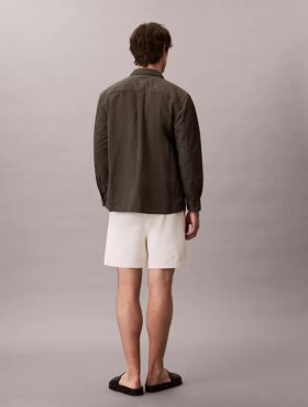 Bouclé-Shorts aus Baumwollmischung