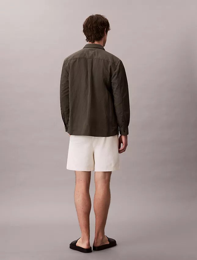 Bouclé-Shorts aus Baumwollmischung Bouclé-Shorts aus Baumwollmischung