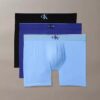 Boxer Briefs aus Cotton Stretch mit Monogram-Grafik, 3er-Pack Boxer Briefs aus Cotton Stretch mit Monogram-Grafik, 3er-Pack