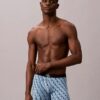 Boxer Briefs aus Cotton Stretch mit Monogram-Grafik, 3er-Pack Boxer Briefs aus Cotton Stretch mit Monogram-Grafik, 3er-Pack