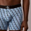 Boxer Briefs aus Cotton Stretch mit Monogram-Grafik, 3er-Pack Boxer Briefs aus Cotton Stretch mit Monogram-Grafik, 3er-Pack