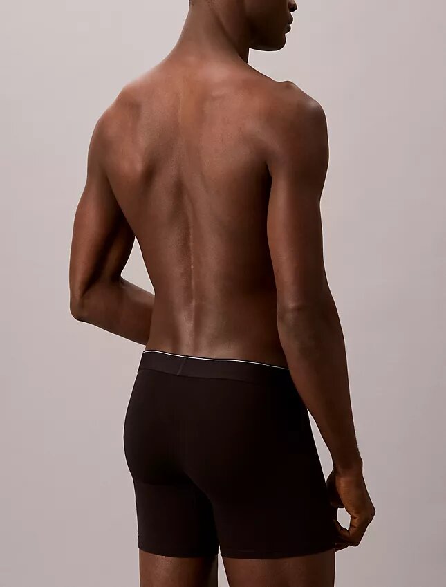 Boxer Briefs aus Cotton Stretch mit Monogram-Grafik, 3er-Pack Boxer Briefs aus Cotton Stretch mit Monogram-Grafik, 3er-Pack