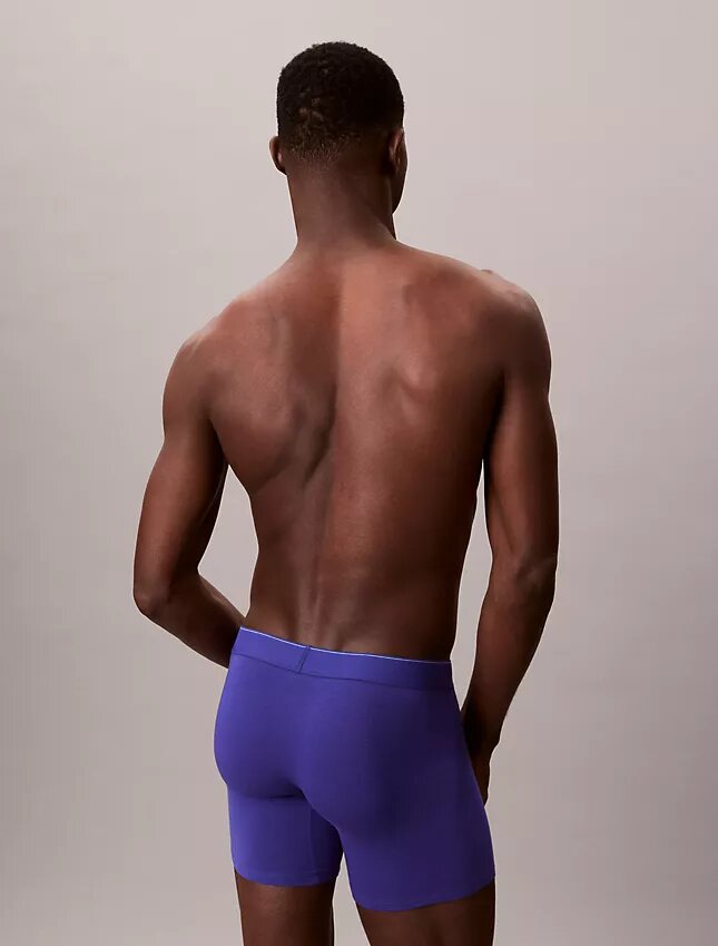 Boxer Briefs aus Cotton Stretch mit Monogram-Grafik, 3er-Pack Boxer Briefs aus Cotton Stretch mit Monogram-Grafik, 3er-Pack