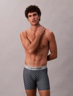 Boxer Briefs aus gebürsteter Mikrofaser mit Stretch