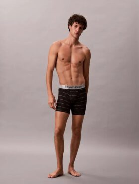 Boxer Briefs aus gebürsteter Mikrofaser mit Stretch