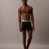Boxer Briefs aus gebürsteter Mikrofaser mit Stretch