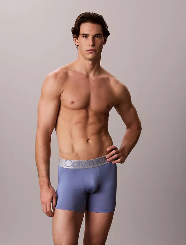 Boxer Briefs aus Mikrofaser-Stretch mit Stahlband Boxer Briefs aus Mikrofaser-Stretch mit Stahlband