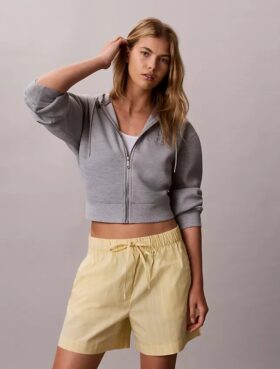 Boxershorts aus gestreiftem Baumwollpopeline